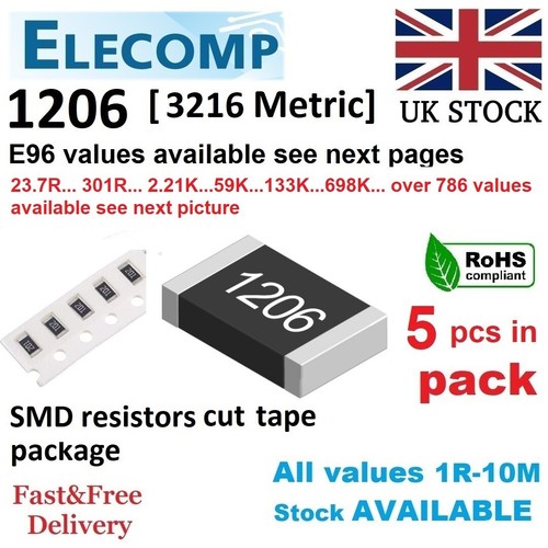 Resistenze 1206 smd - resistenze, precision