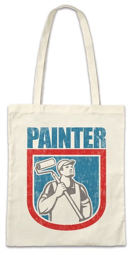 Borsa shopper pittore - borsa,