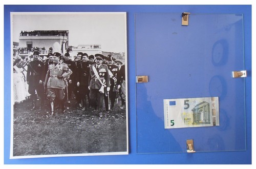 Benito mussolini con generale - benito,