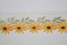 Pizzo merletto in macrame nastro alto 8 cm Sweet Trims 3721 passamaneria bordo