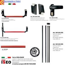 Maniglione Antipanico ISEO Antibatterico Maniglia Barra Rossa Porte Sicurezza