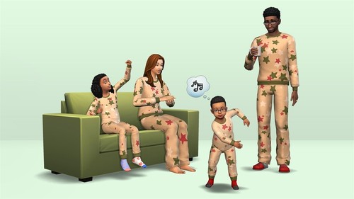 The sims sleepover - sims, 4