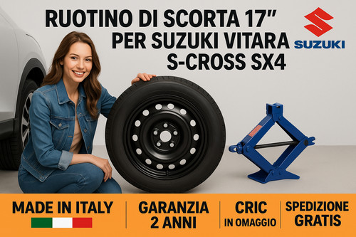 Kit ruotino scorta 17 - scorta, 17"