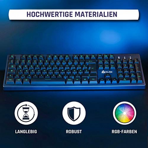 Tastiera gioco klim bolt - da,