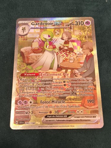 Carte pokemon gardevoir - carte, ex