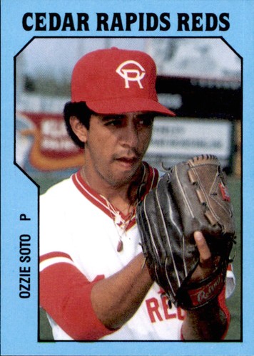 Carta baseball 1985 - baseball, cedar