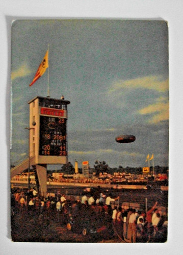 Cartolina vintage autodromo - cartolina,