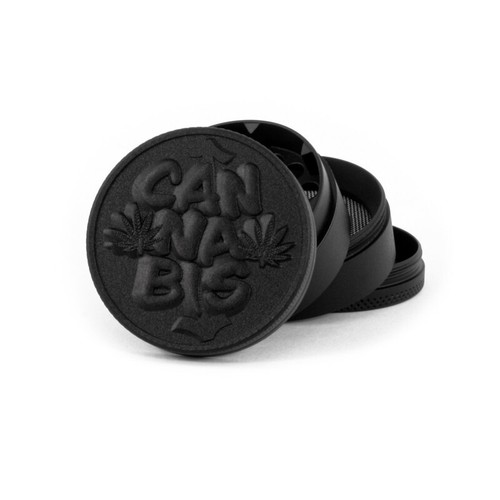 Grinder tritatabacco nero con