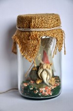 PAOLO CHIARI - Le Fate sotto vetro - GNOMO SCAVATORE - Cod 2301 - VINTAGE