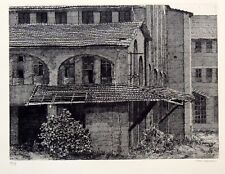 GIANNI CACCIARINI acquaforte