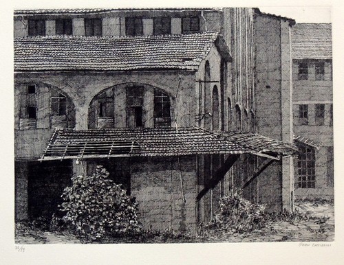 Gianni cacciarini acquaforte - gianni,