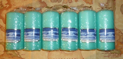 Lotto candele cera - 6, in