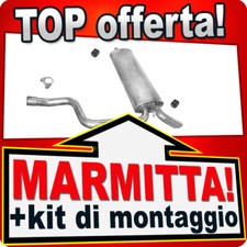 Silenziatore per mercedes s124 - silenziatore,