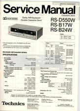 Technics manuale servizio - di,