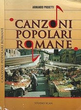 Canzoni popolari romane. [Unknown Binding]