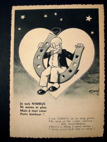 Nimbus carte postale - carte, daix