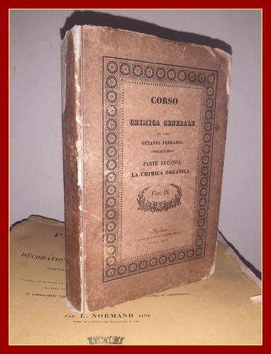 Chimica organica 1845 - *-*-*,