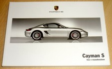 Porsche CAYMAN,libretto di uso
