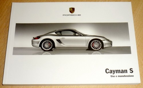 Porsche cayman libretto - cayman,libretto, uso