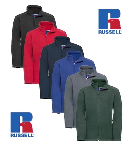 Giacca pile russell jerzees - giacca,