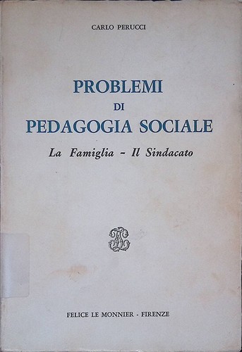 Problemi pedagogia sociale - di,