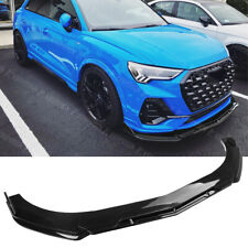 Per Audi Q3 Q5 Q7 Q8 S4 S5 S6 kit spoiler corpo lucido paraurti anteriore