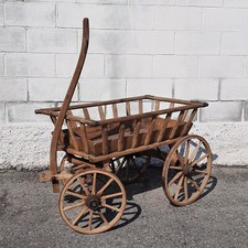 Antico Carretto Legno Museale