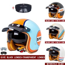 Nuovo Retro Dot 3/4 Casco Moto