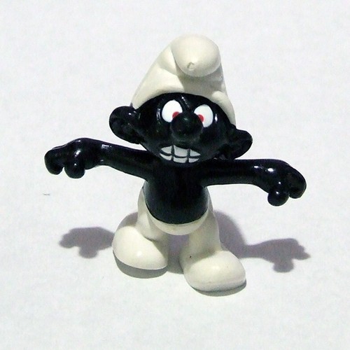 Puffo smurf nero black 1966 - puffo,