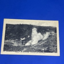 POZZUOLI LA SOLFATARA FUMAROLE DELLA MORTE CARTOLINA ANTICA