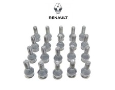 Set 20 Bulloni ruote perni fissaggio cerchi originali per Renaul Captur II M12