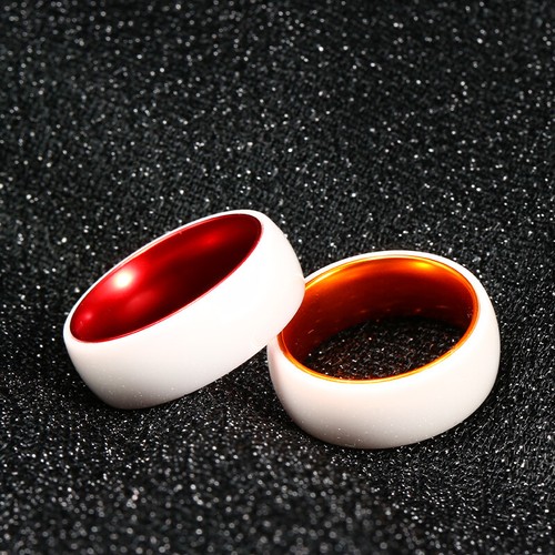 Anello ceramica colorata - ceramica,