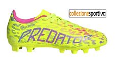 SCARPE CALCIO ADIDAS PREDATOR CLUB FG/MG JUNIOR ID3811 col. giallo fluo
