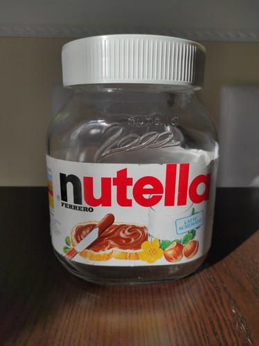 Barattolo vetro nutella 3kg - vetro,