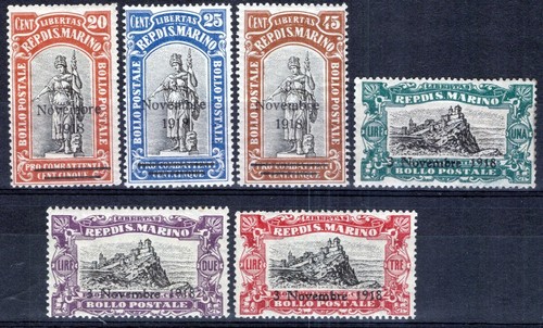San marino 1918 celebrazione - marino,