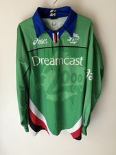 MAGLIA CALCIO  SAMPDORIA 1999/00 ASiCS INDOSSATA VINTAGE