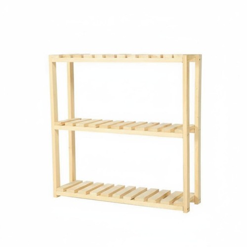 Scaffale legno più - scaffale, a