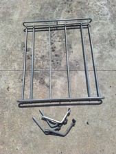 PORTAPACCHI VINTAGE PER AUTO FIAT 600 EPOCA 90cm X 80cm ANNI 60 BUONO STATO