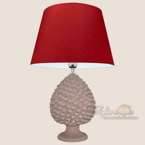 Abatjour pigna beige matte - abatjour,