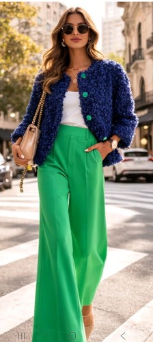 Zara donna set pezzi verde - set, 2