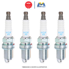 NGK Kit 4 Candele BCPR6ES FIRE