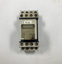 Relè Istantaneo 24V 50Hz TELEMECANIQUE RHN411B Con Socket Base Zoccolo