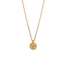 Versace Unisex Gold Necklace