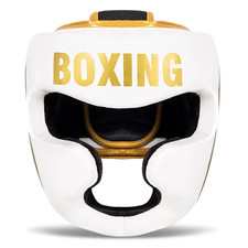 Casco Da Boxe in Pelle a 6