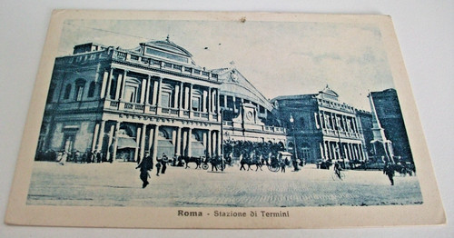 Cartolina vintage roma - cartolina,
