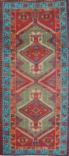 Tappeto runner vintage tribale