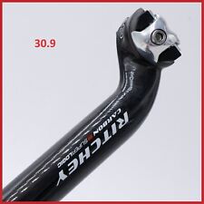NOS RITCHEY SUPERLOGIC REGGISELLA CARBONIO 30,9mm 1 BULLONE 400 VINTAGE VECCHIO