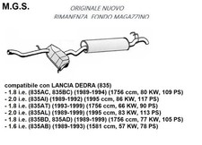 Silenziatore posteriore - silenziatore,