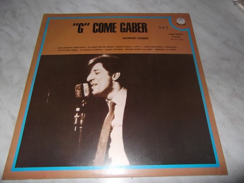 Giorgio gaber come - giorgio,