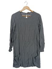 MALIPARMI Abito a maniche lunghe Donna Abito Taglia IT 40 grigio chiaro